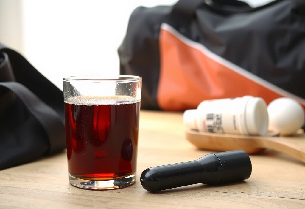 Minuman pra-latihan di pagi hari